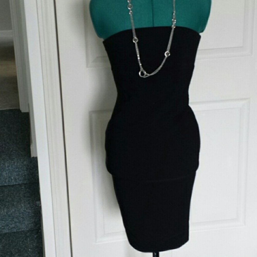 Express Strapless Dress